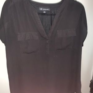 Float black INC blouse